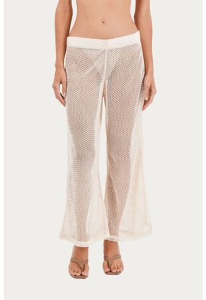 Pantalon Zaina Beige Mercedes Campuzano