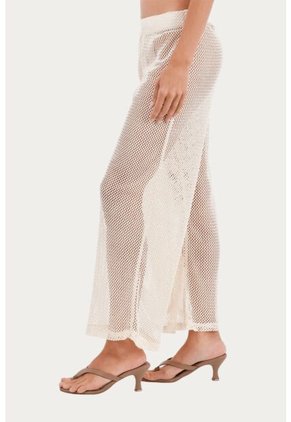 Pantalon Zaina Beige Mercedes Campuzano