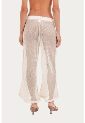 Pantalon Zaina Beige Mercedes Campuzano