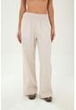 Pantalon Anastasia Beige Mercedes Campuzano de Mercedes Campuzano