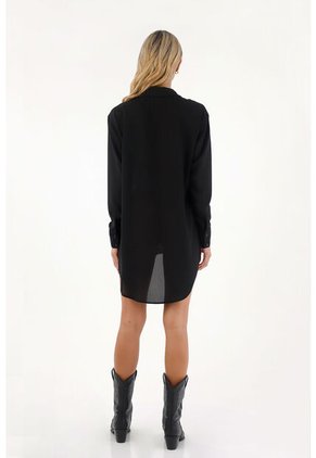 Camisa Freedom  Negro Mercedes Campuzano