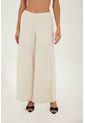 Pantalon Colette Beige Mercedes Campuzano de Mercedes Campuzano
