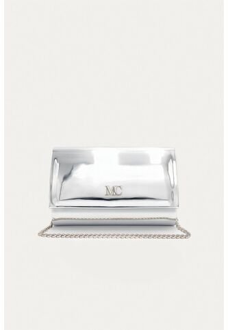 Cartera Amaya Plateada Mercedes Campuzano Mercedes Campuzano