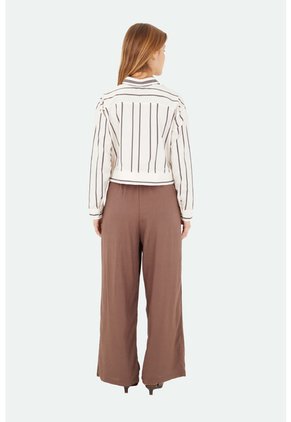 Camisa Altea Café Mercedes Campuzano