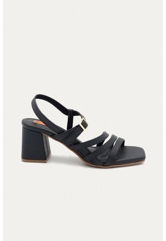 Sandalia Tacón Lia Negro Mercedes Campuzano Mercedes Campuzano