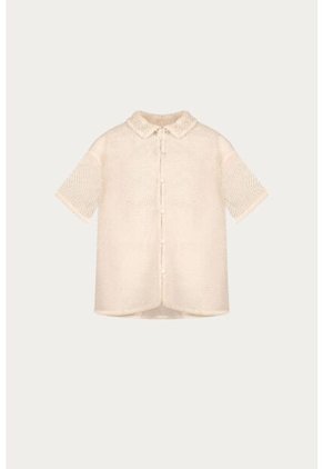 Camisa Seyla Beige Mercedes Campuzano