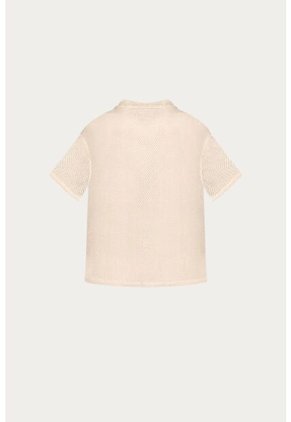 Camisa Seyla Beige Mercedes Campuzano