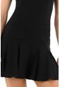 Vestido Corto Amelie Negro Mercedes Campuzano de Mercedes Campuzano