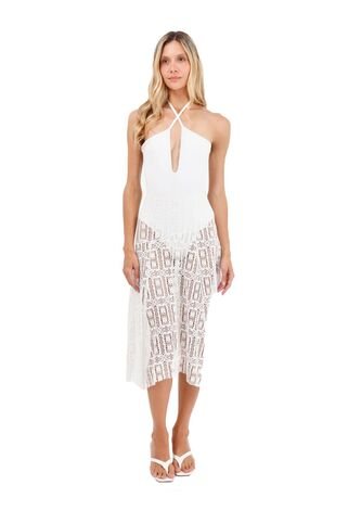 Falda Larga Palomino Marfil Mercedes Campuzano Mercedes Campuzano