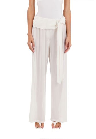 Pantalon Terra Marfil Mercedes Campuzano Mercedes Campuzano