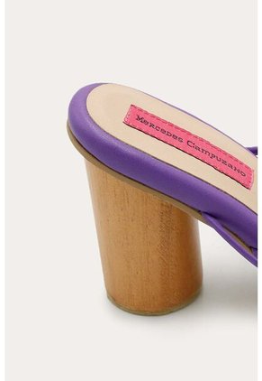 Sandalia Tacon Praia Morado Mercedes Campuzano