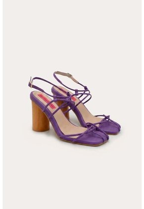 Sandalia Tacon Praia Morado Mercedes Campuzano