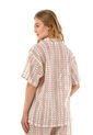 Camisa  Harlow Multicolor Mercedes Campuzano de Mercedes Campuzano