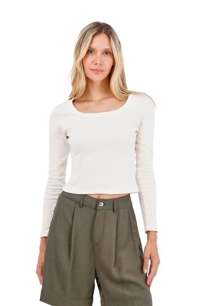 Buzo Natur Marfil Mercedes Campuzano