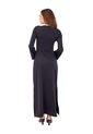 Vestido Largo Sienna Negro Mercedes Campuzano de Mercedes Campuzano
