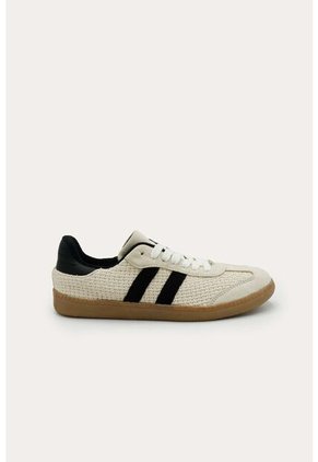 Tenis Lena Beige Mercedes Campuzano