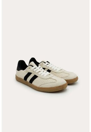 Tenis Lena Beige Mercedes Campuzano