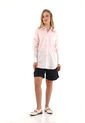 Camisa Boyfriend Haven Rosado Mercedes Campuzano de Mercedes Campuzano