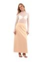 Falda Larga Starlight Amarillo Mercedes Campuzano de Mercedes Campuzano
