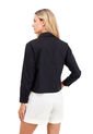 Blusa Sole Negro Mercedes Campuzano de Mercedes Campuzano