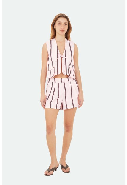 Short Eira Rosado Mercedes Campuzano