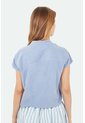 Camisa Brisa Azul Oscuro Mercedes Campuzano de Mercedes Campuzano