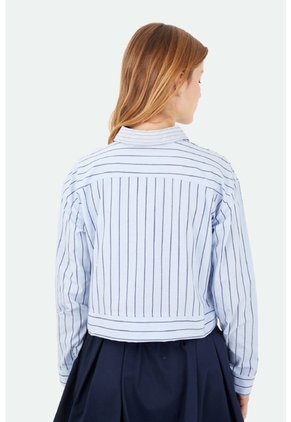 Camisa Altea Azul Claro Mercedes Campuzano