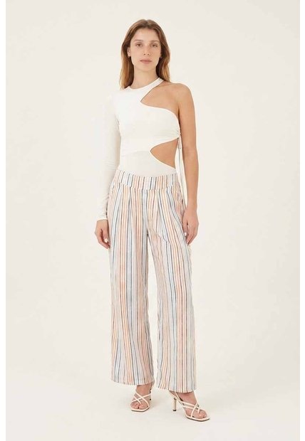 Pantalon Prisma Multicolor Mercedes Campuzano