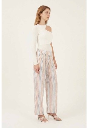 Pantalon Prisma Multicolor Mercedes Campuzano