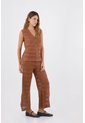 Pantalon Noah Cafe Mercedes Campuzano de Mercedes Campuzano