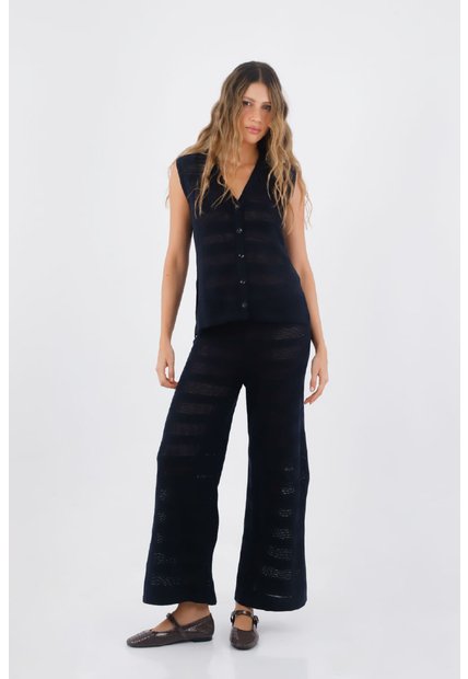 Pantalon Noah Azul Oscuro Mercedes Campuzano