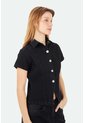 Camisa Lara Negra Mercedes Campuzano de Mercedes Campuzano