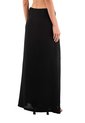 Falda Larga Brigitte Negro Mercedes Campuzano de Mercedes Campuzano