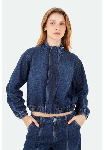 Chaqueta Aria Azul Mercedes Campuzano