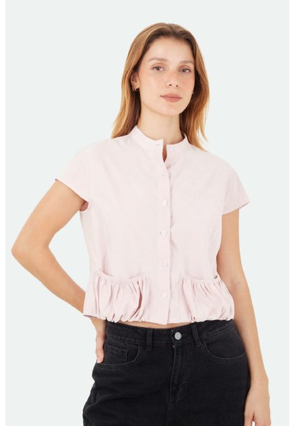 Camisa Brisa Rosado Mercedes Campuzano