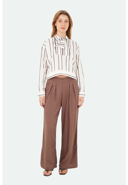 Pantalon Prisma Cafe Mercedes Campuzano