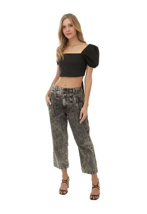 Top Negro Para Mujer Sole Mercedes Campuzano