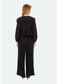 Pantalon Prisma Negro Mercedes Campuzano de Mercedes Campuzano