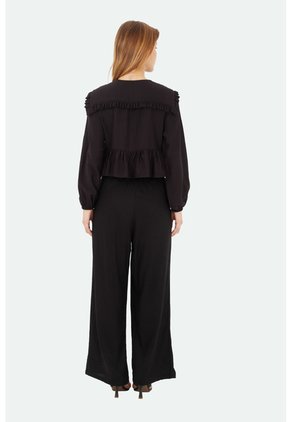 Pantalon Prisma Negro Mercedes Campuzano