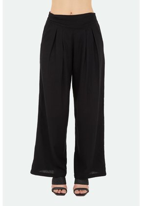 Pantalon Prisma Negro Mercedes Campuzano