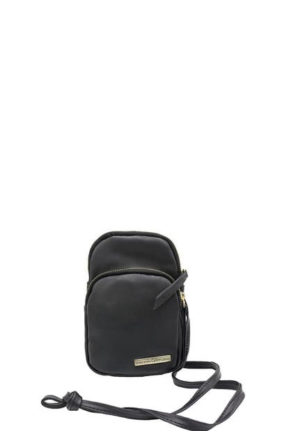 Bandolera Wisteria Negro Mercedes Campuzano