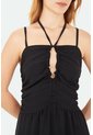 Vestido Largo Cala Negro Mercedes Campuzano de Mercedes Campuzano