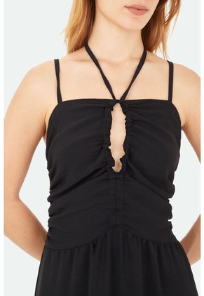 Vestido Largo Cala Negro Mercedes Campuzano