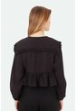 Camisa Cora Negro Mercedes Campuzano de Mercedes Campuzano