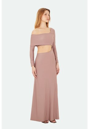 Vestido Largo Lumi Cafe Mercedes Campuzano