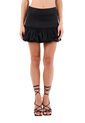 Falda Corta Cenit Negro Mercedes Campuzano de Mercedes Campuzano