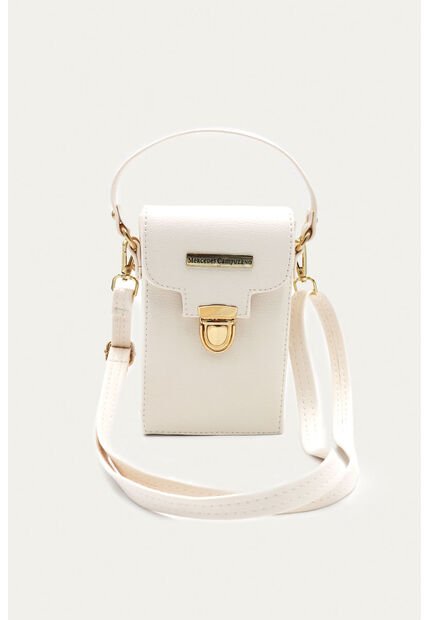 Bandolera Celeste Marfil Mercedes Campuzano