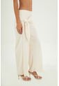 Pantalon Colline Marfil Mercedes Campuzano de Mercedes Campuzano
