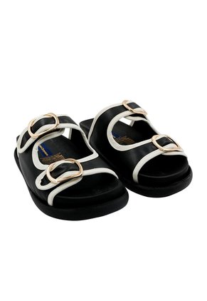 Sandalia Plataforma Bella Negro_Mar Mercedes Campuzano