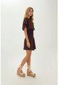 Vestido Corto Phoebe Cafe Mercedes Campuzano de Mercedes Campuzano